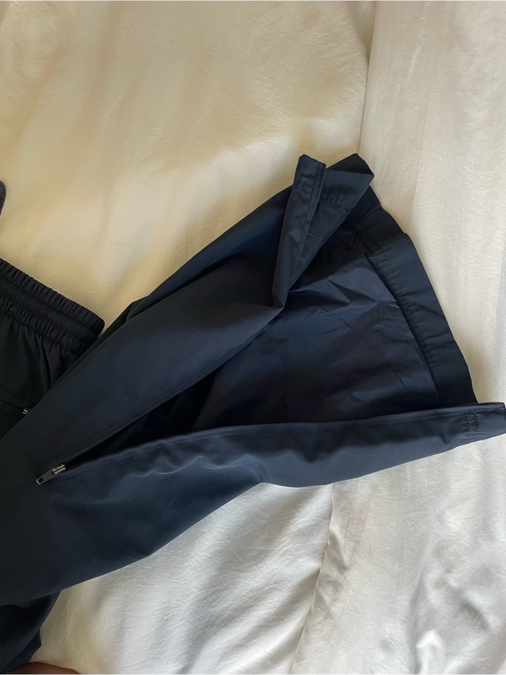 Ellesse Navy Blue Track Pants with Logo Tag - Picture 5 of 5